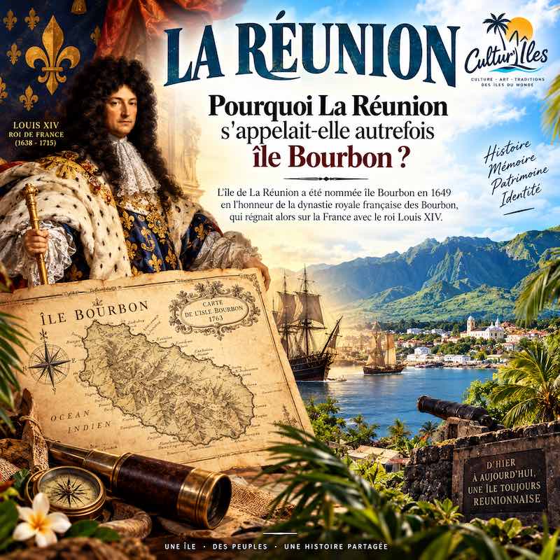 l'île Bourbon à La Réunion
