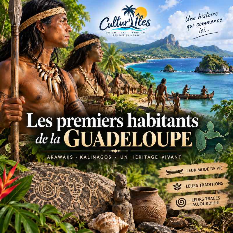 les premiers habitants de la guadeloupe